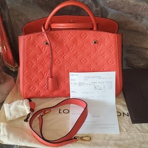 Authentic Louis Vuitton Montainge MM